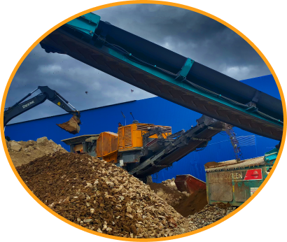 Дробильно-сортировочный комплекс аренда дробилка щековая грохот переработка отходов собственник Москва 