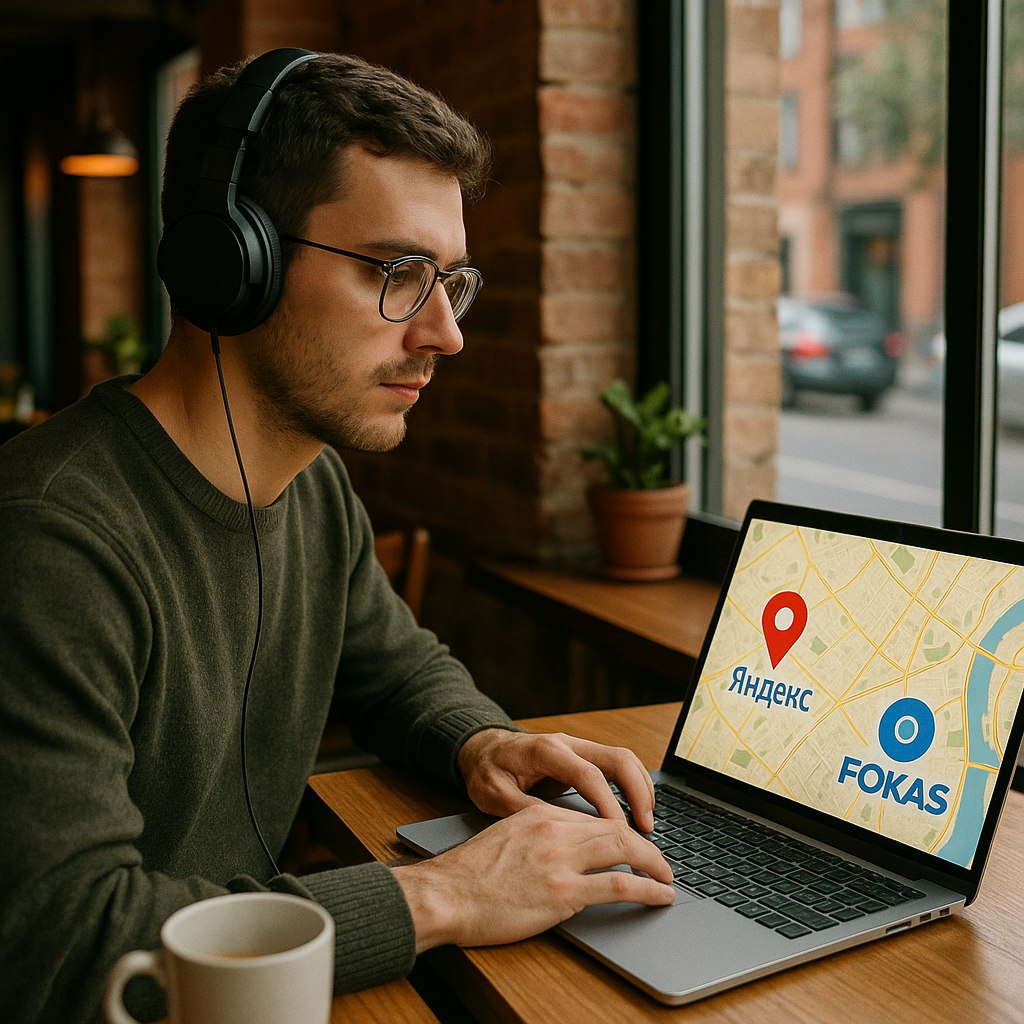 Поиск компаний в Яндекс картах