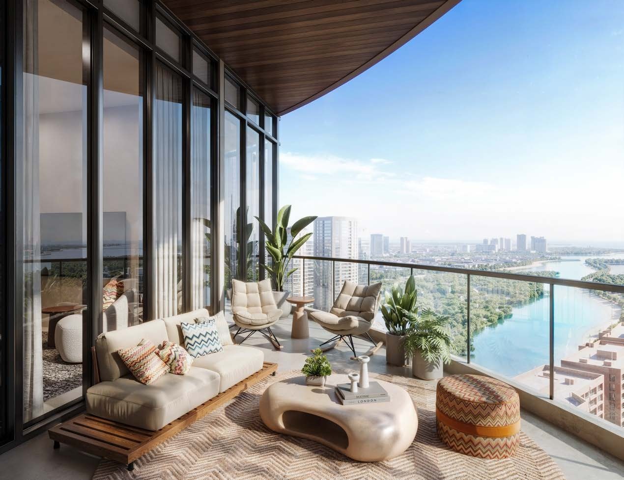 1-bedroom apartment at Waterfront by Missoni