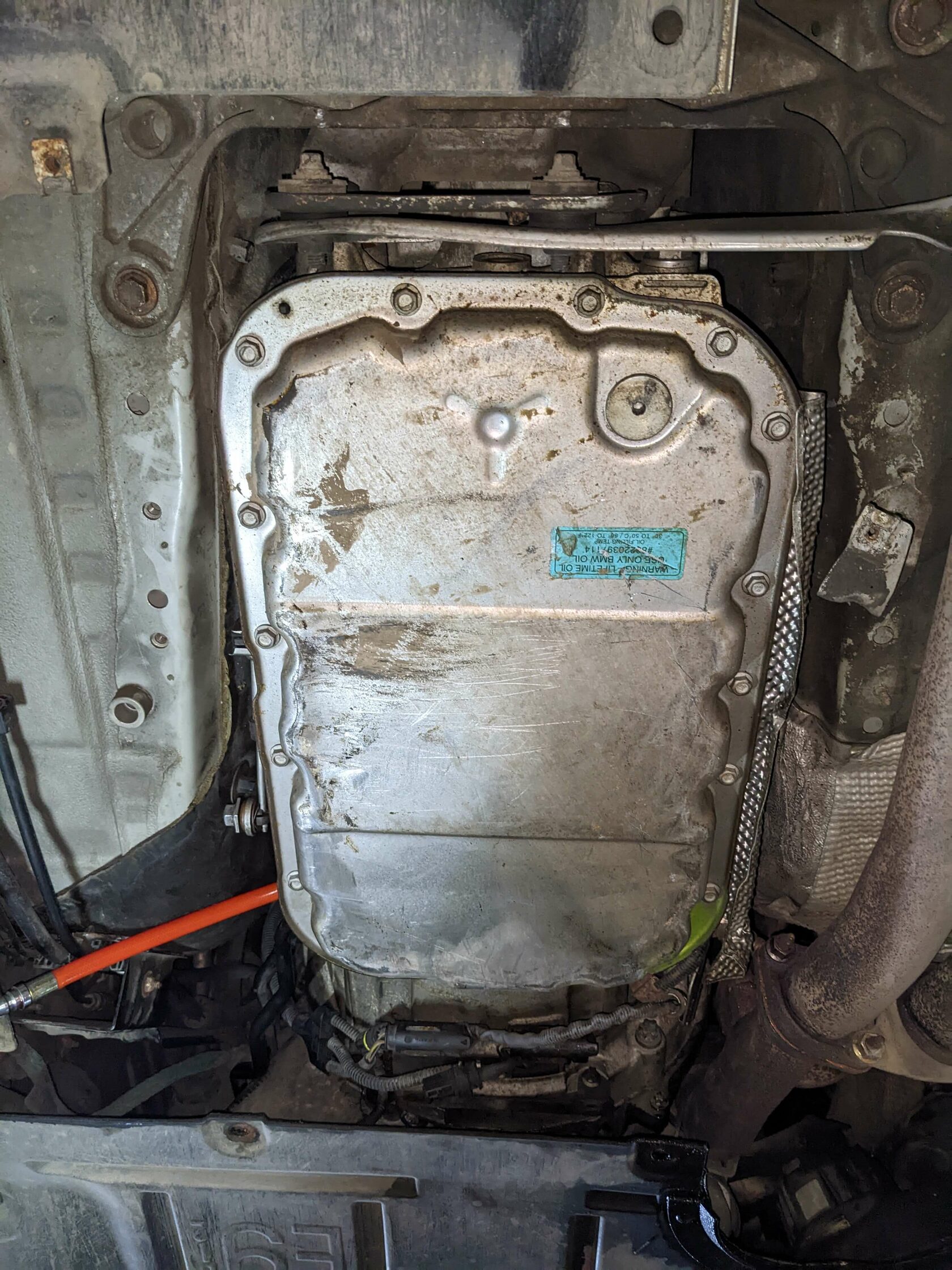 BMW 3 E92 аппаратная замена масла