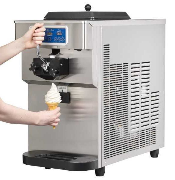 Фризер для загрузки сухой смеси для мягкого мороженого