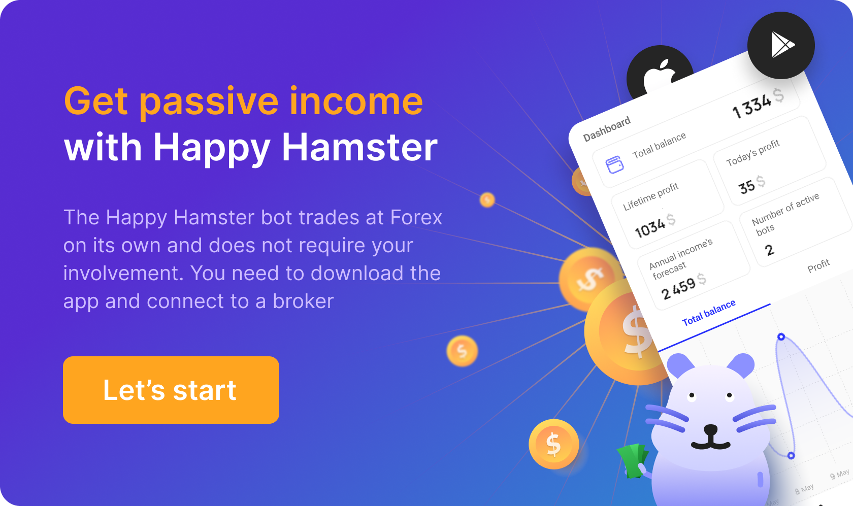 Instructions Happy Hamster Trading Bot