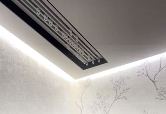 Электрокарнизы для штор - купить раздвижные электрокарнизы для натяжных ...