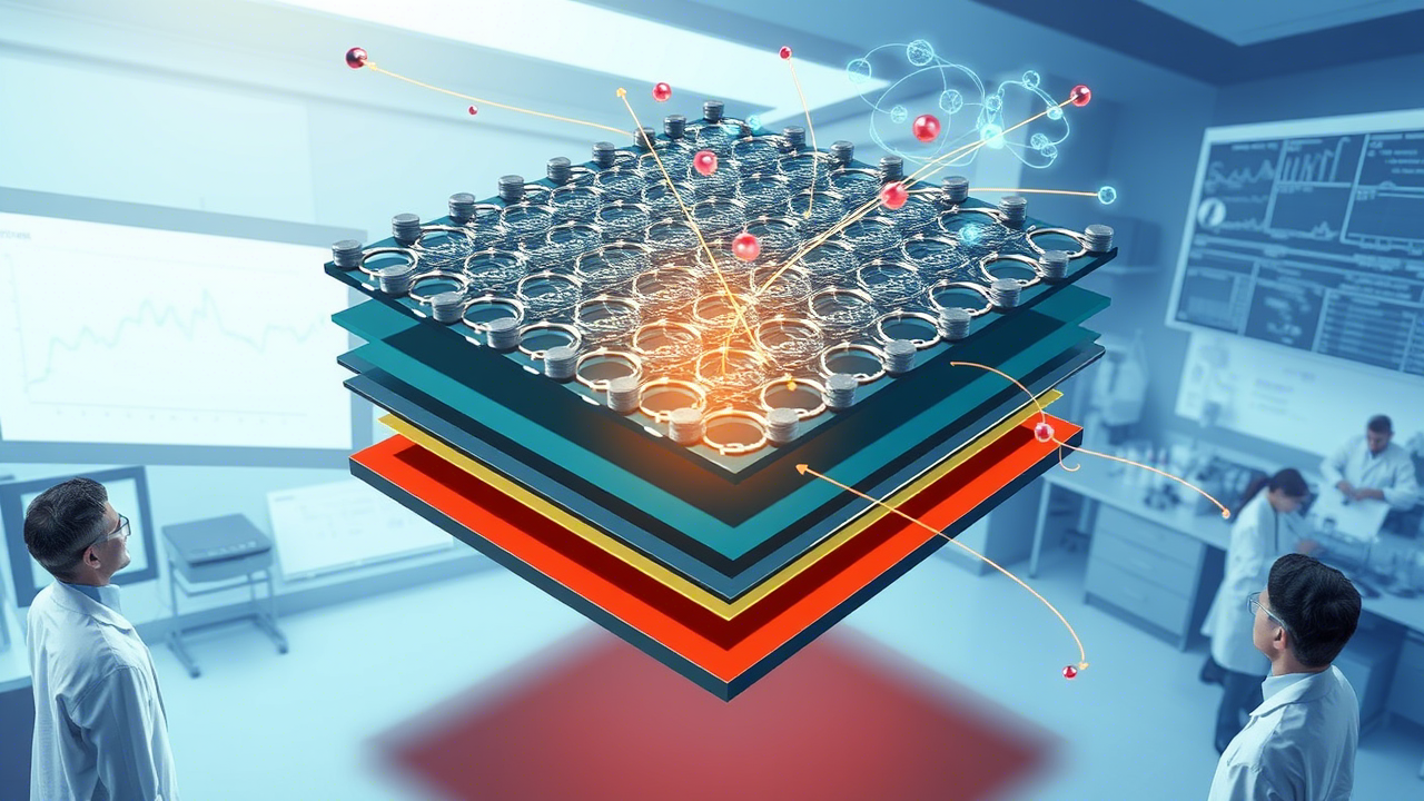 Необычный новый материал: сверхпроводник, который также действует как магнит. Концепция ИИ