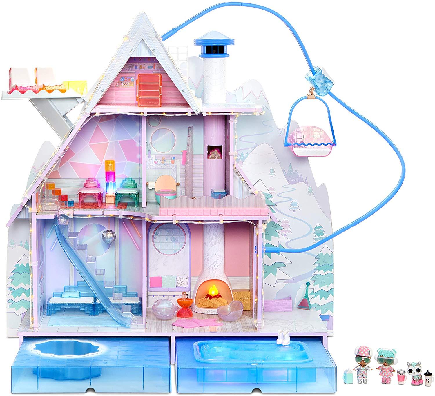 Набор игрушечный домик L.O.L Surprise! Winter Disco Chalet Doll House