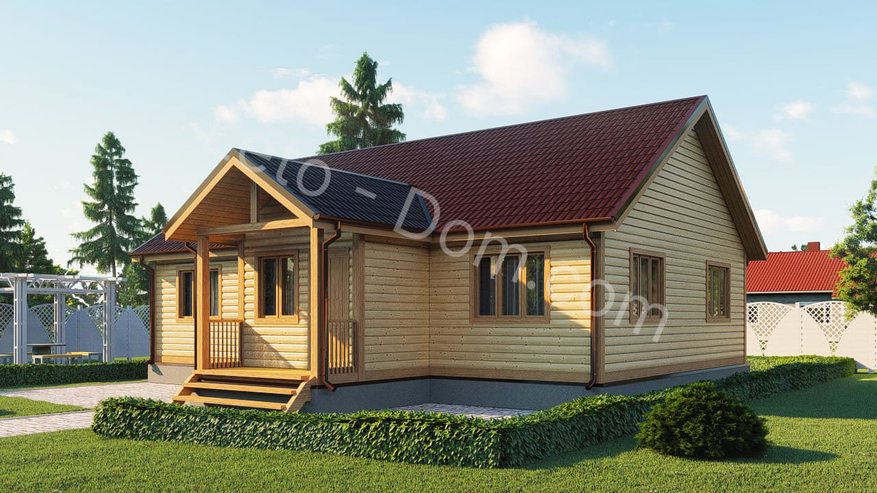 дом из бруса