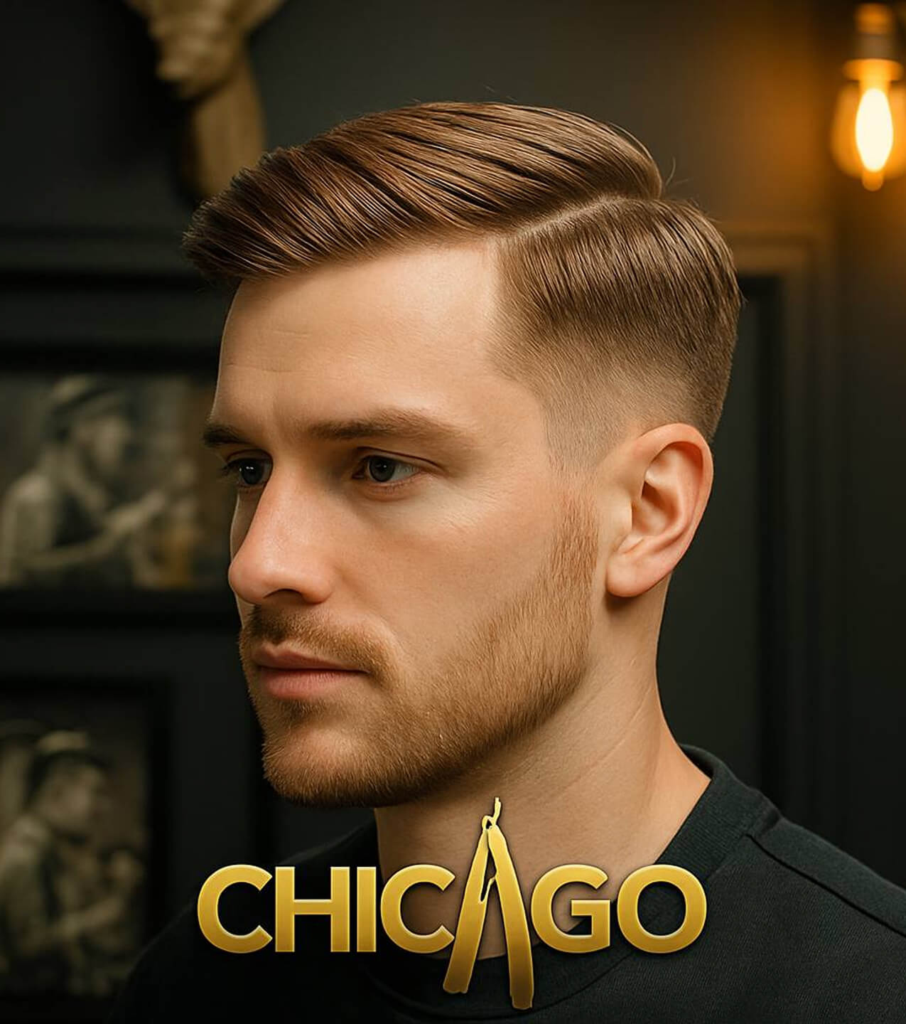 Стрижка Ivy League — барбершоп CHICAGO, Екатеринбург