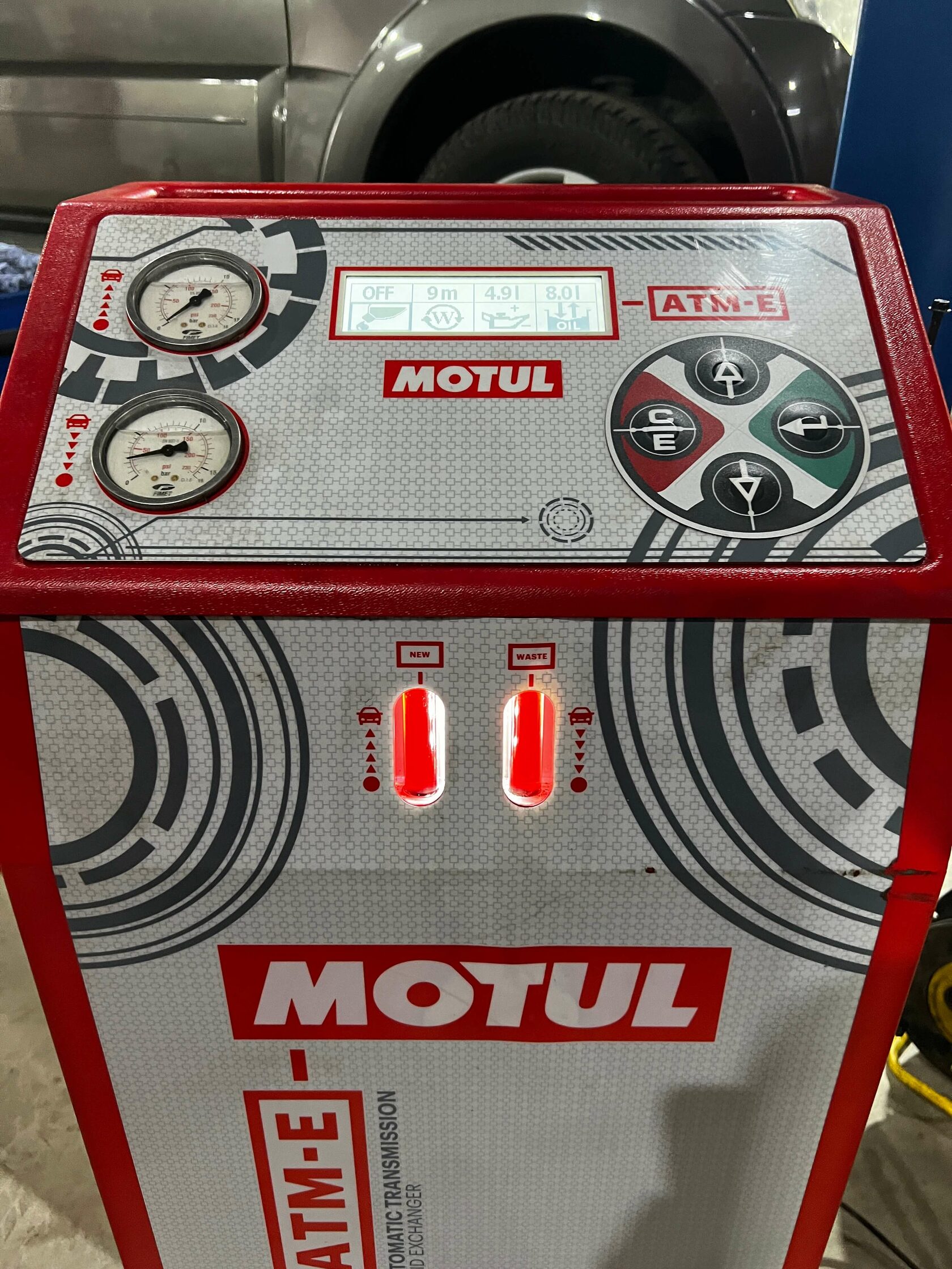 Результат обслуживания АКПП Mitsubishi