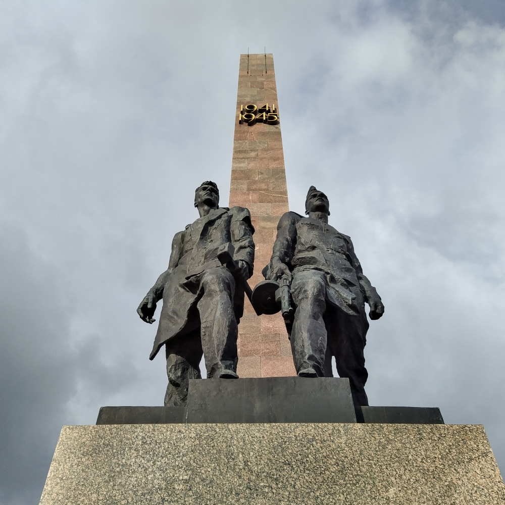 площадь победы в санкт петербурге, памятник защитникам ленинграда