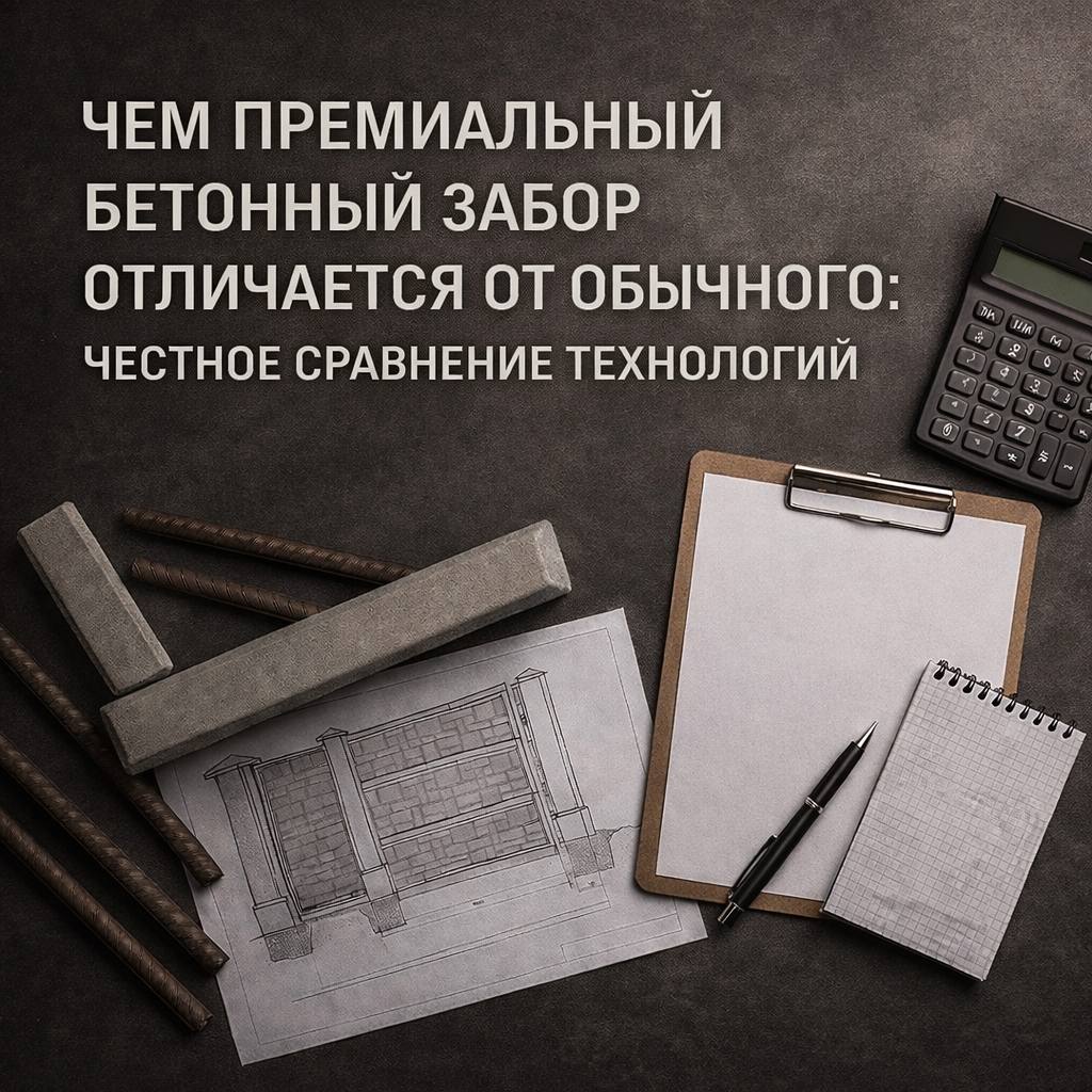 Премиальный забор для дома