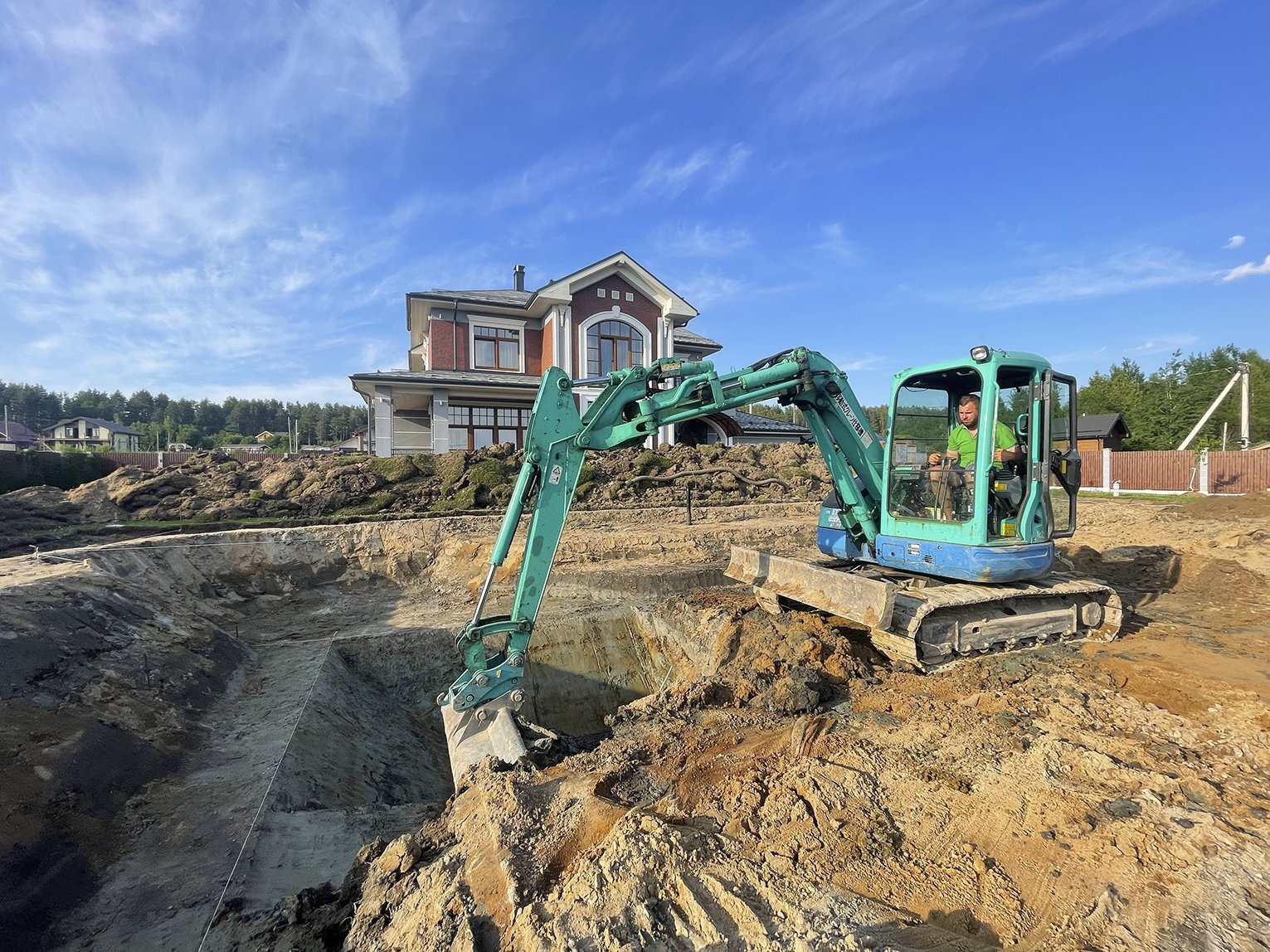 подготовка к строительству