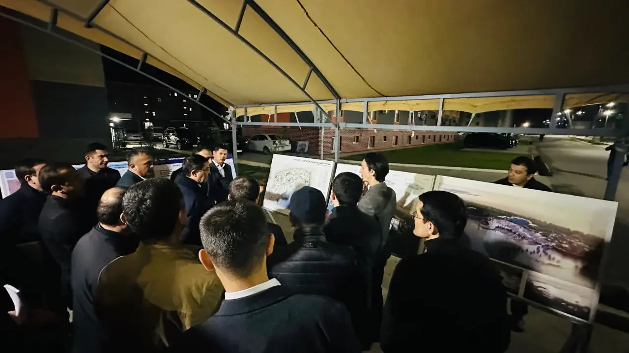 Master-plan loyihasi Moliya vaziriga taqdim etildi