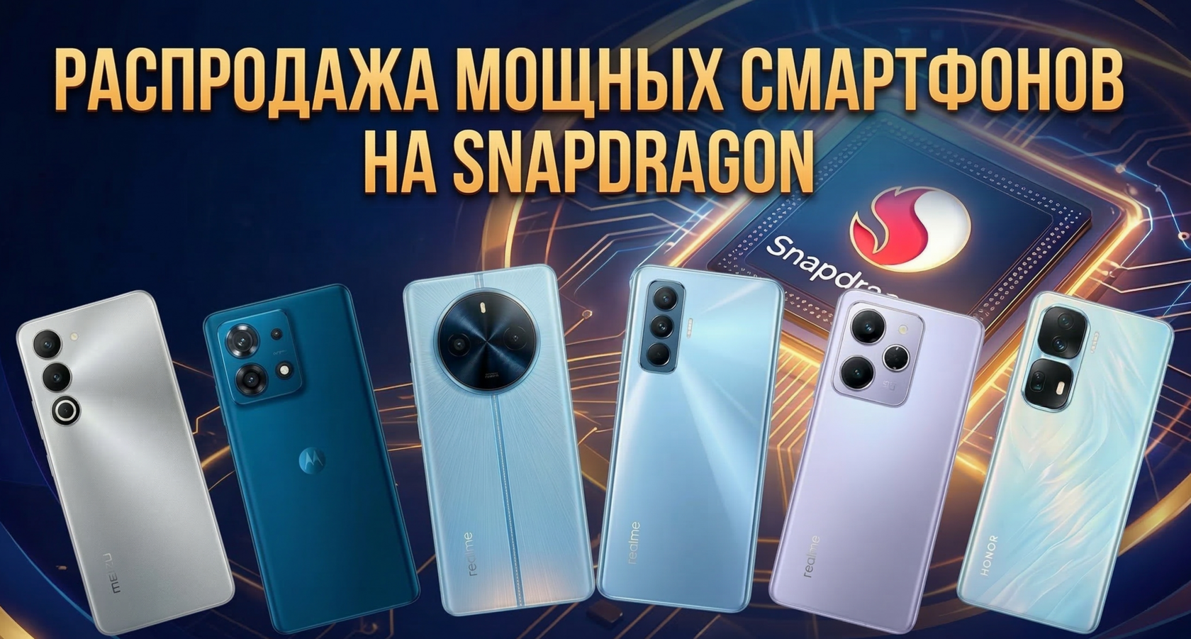 Весенняя распродажа смартфонов 2026: скидки на POCO, Realme и Motorola