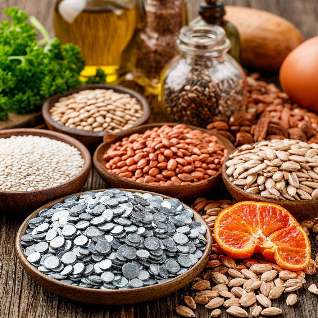 Продукты богатые цинком