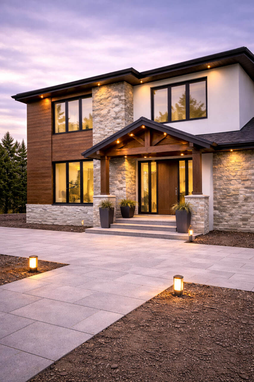 Красивый фасад