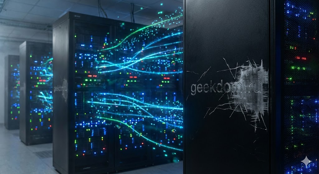 Серверная с оборудованием для защиты информации