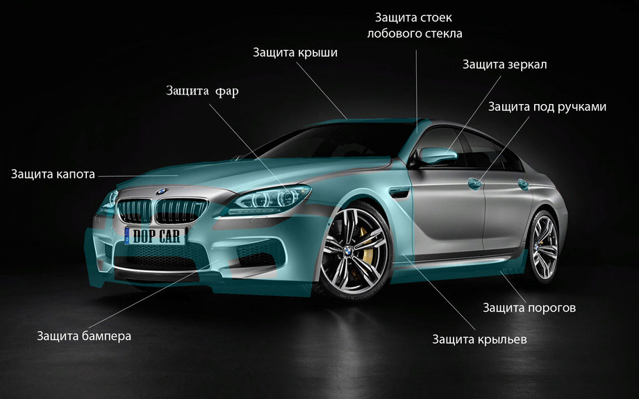 Антигравийная защита автомобиля пленкой - профессиональный детейлинг-центр в Москве center-lada.ru