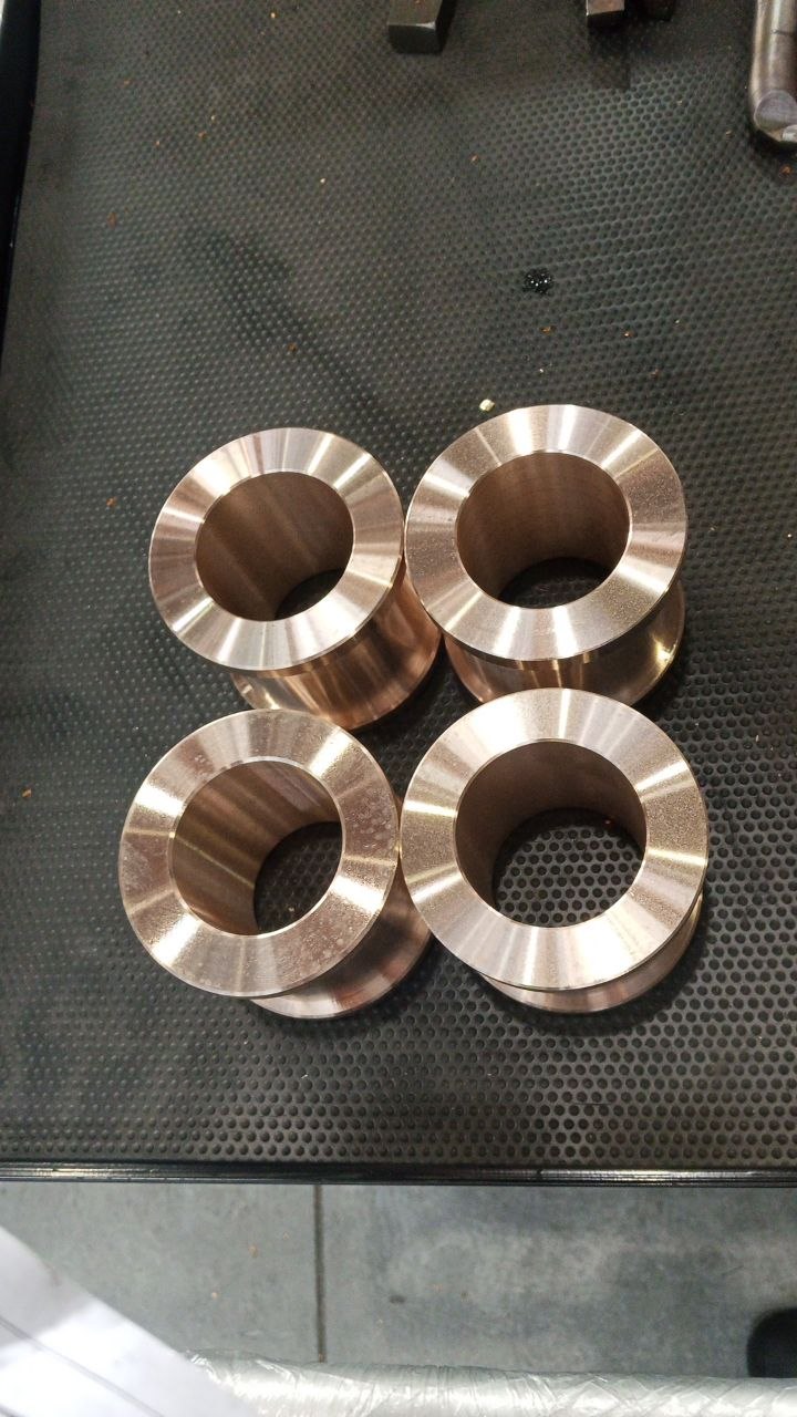 заготовка бронзовой втулки БрО10Ф1 ГОСТ 613-79 Ø90/80×55×10/81/01 производство А-СТИЛ ГРУПП