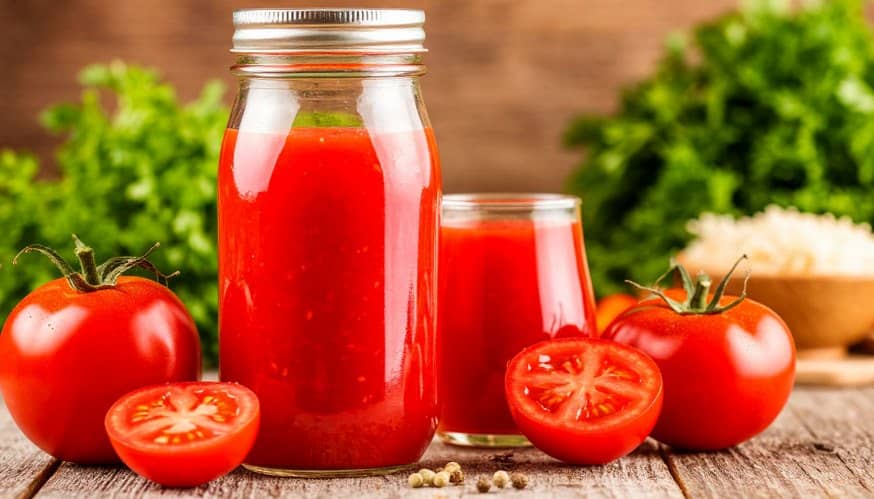 томатный сок на зиму