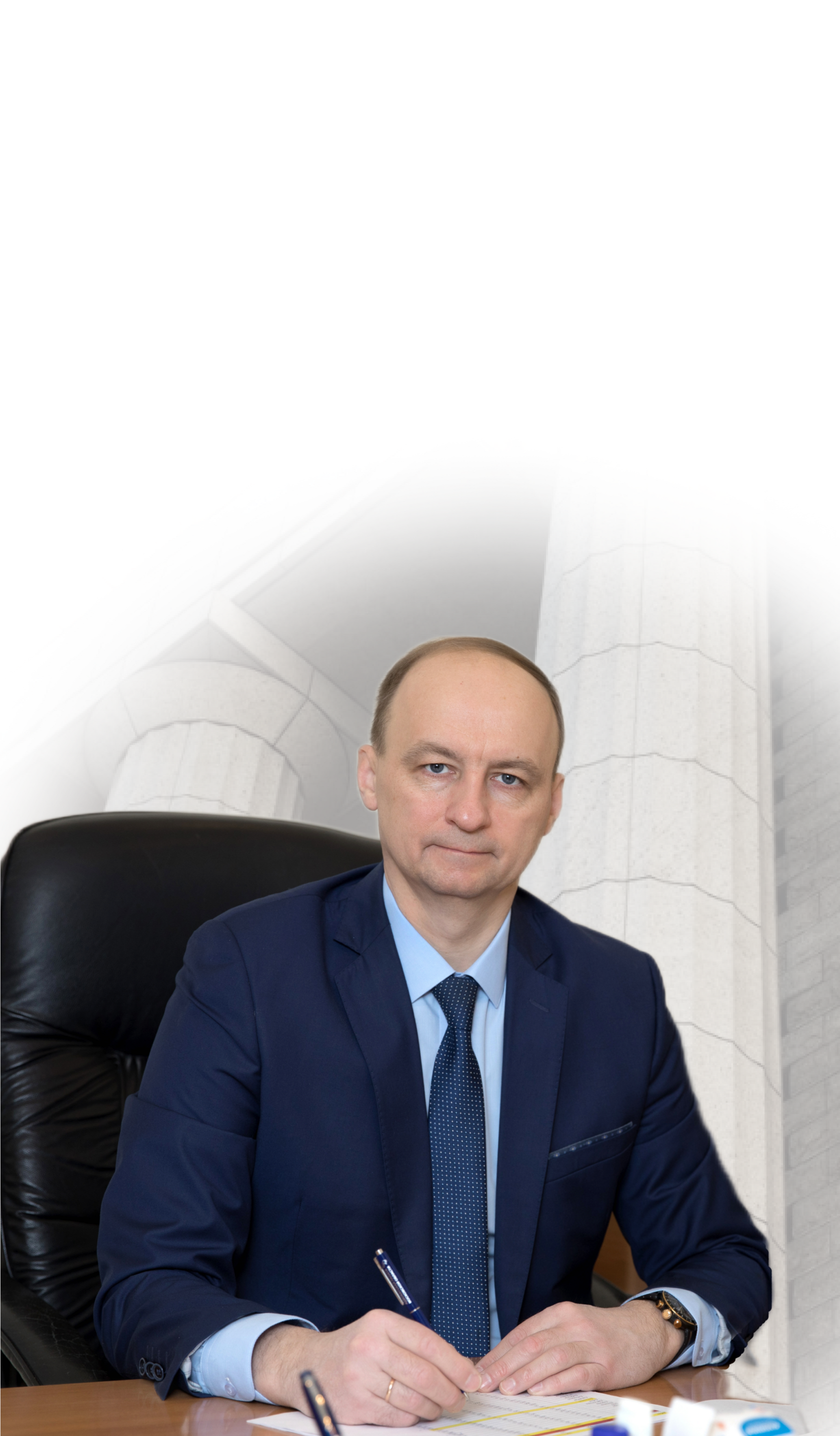 "Портрет адвоката Архангельского Михаила Викторовича, профессионала в области права.