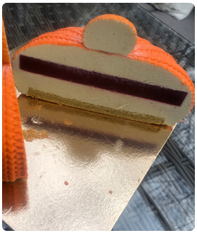 Фото разреза торта