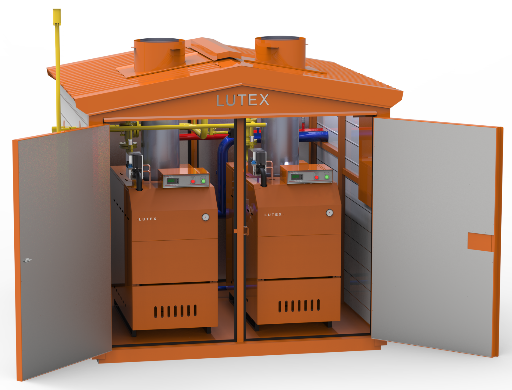 Сдвоенные котлы наружного размещения серии ARH 600 (2х300)