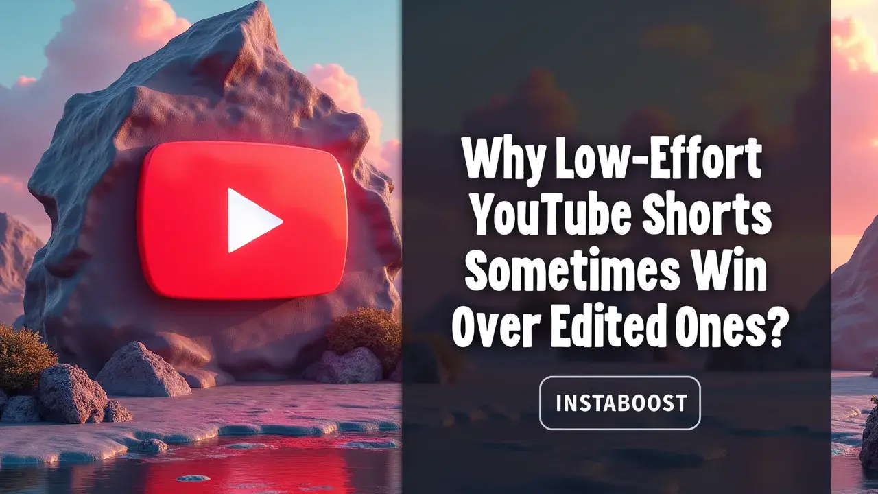 Why Low-effort Youtube Shorts Sometimes Win Over Edited Ones?