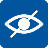 иконка перечеркнутый глаз