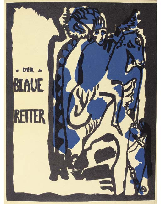 Kandinsky Wassily und Franz Marc. Der Blaue Reiter. Munich: R. Piper & Co., 1912.