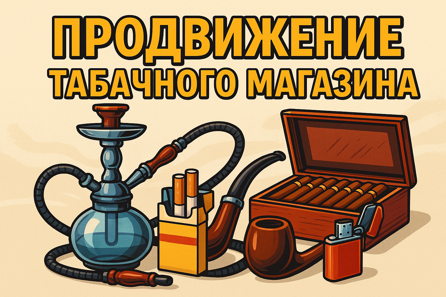Продвижение и реклама табачного магазина табака