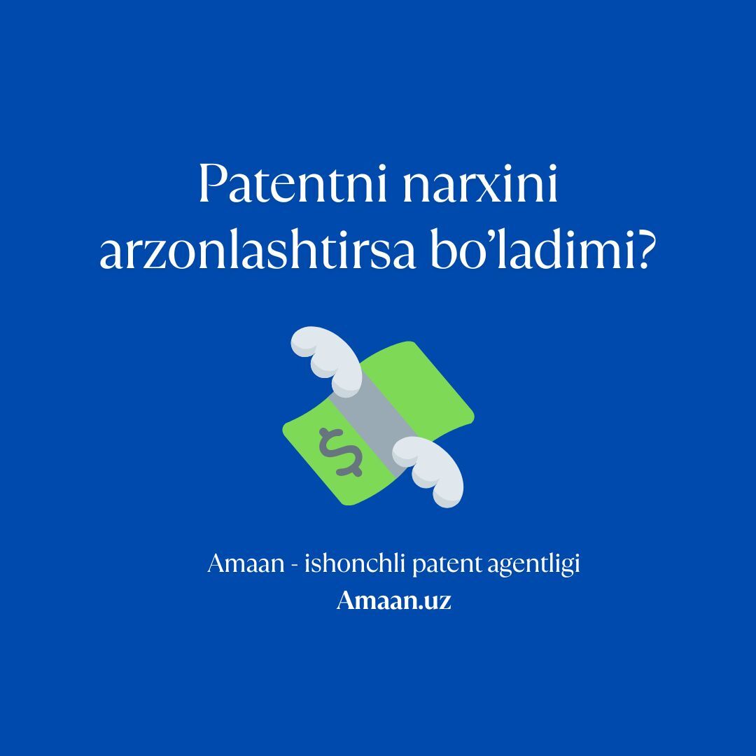 Patentlash xarajatlarini qanday kamaytirsa bo&amp;amp;amp;amp;amp;amp;amp;#39;ladi?