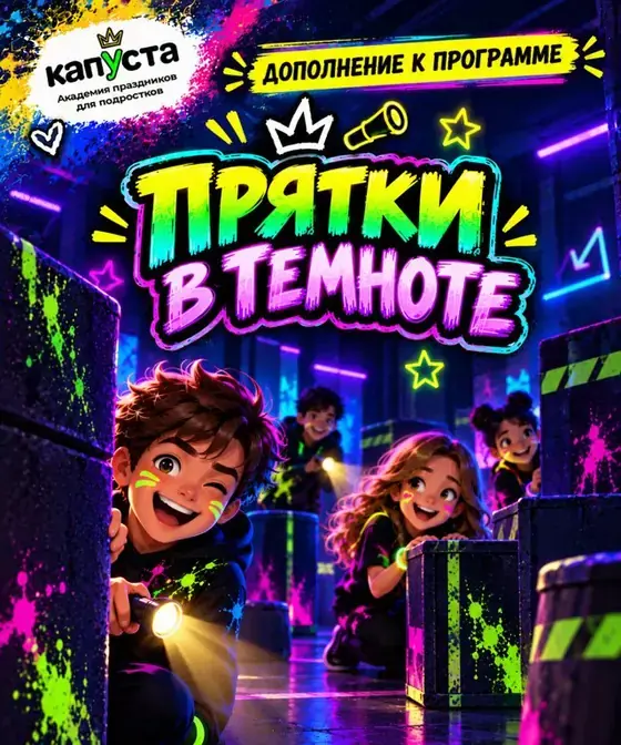 Прятки в темноте
