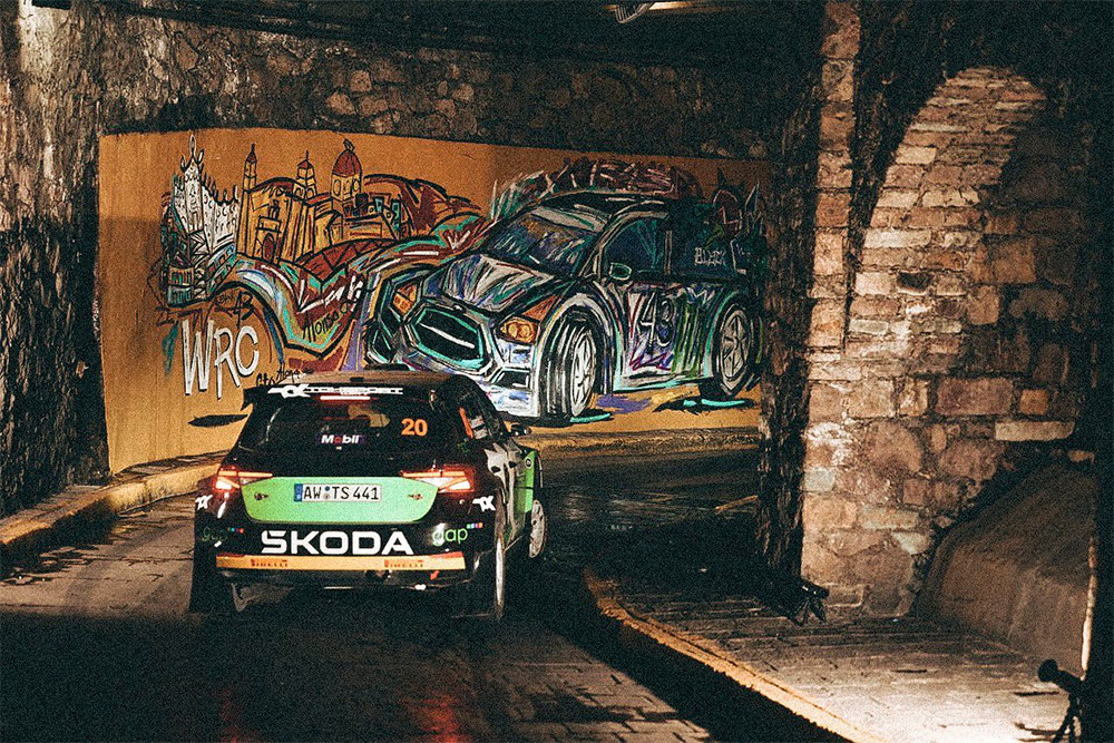 Гас Гринсмит и Йонас Андерссон, Škoda Fabia RS Rally2 (AW TS 441), ралли Мексика 2023