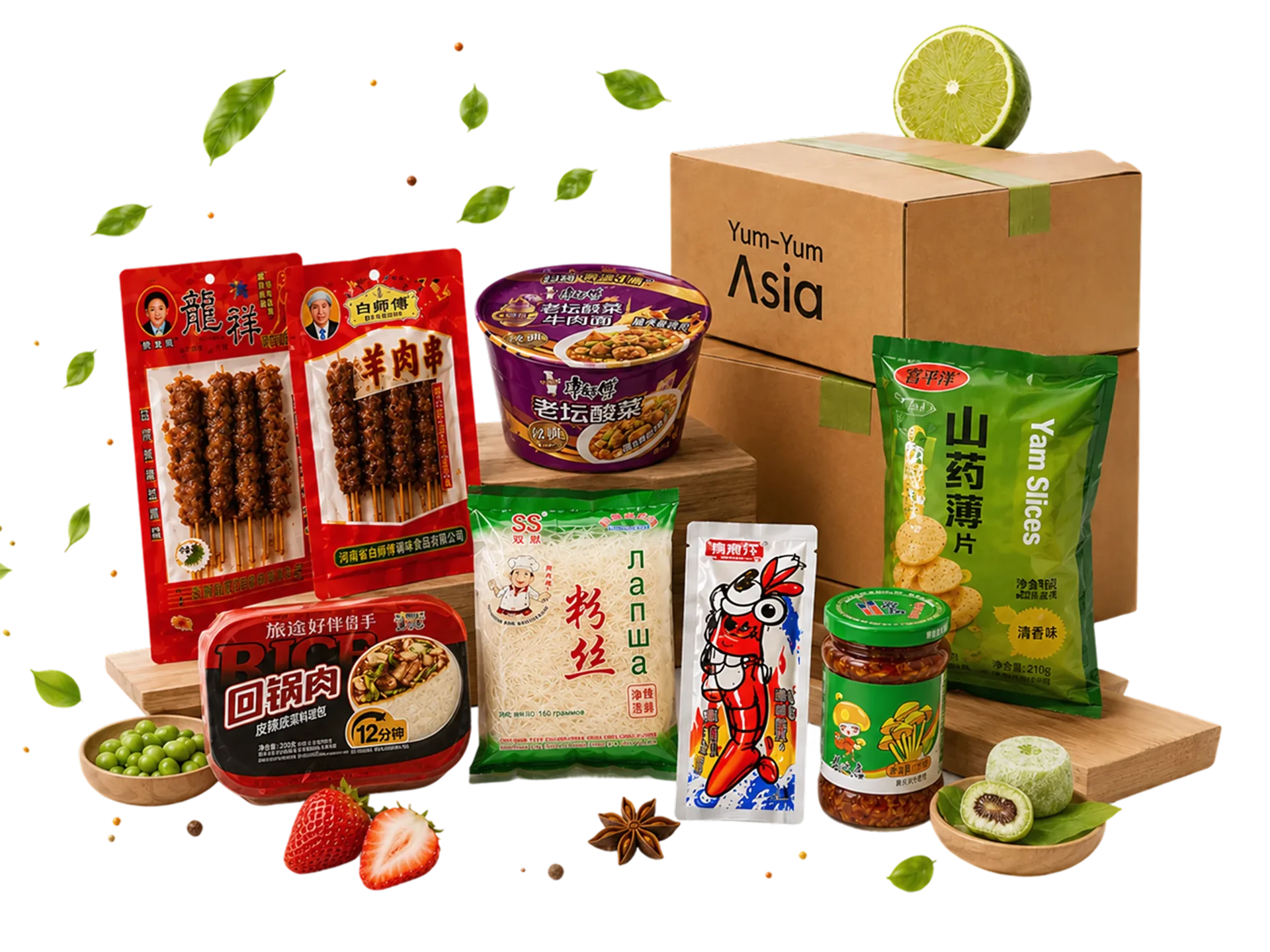 Китайские продукты оптом