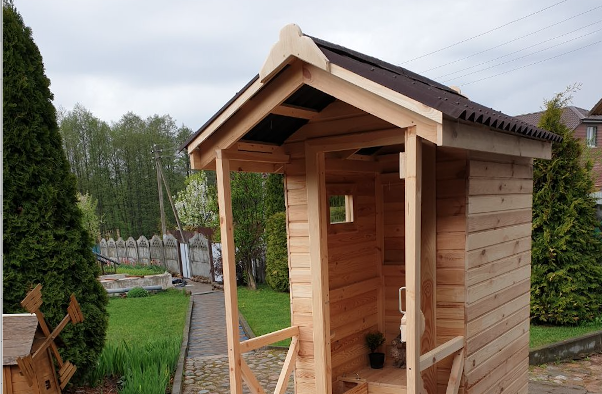 Туалет для дачи деревянный своими руками фото