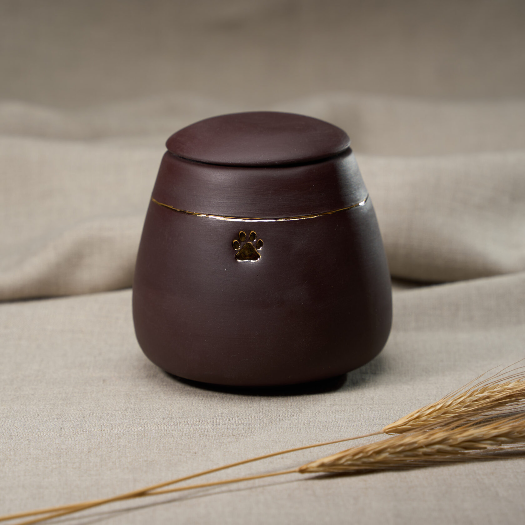 урна для праха животных ручной работы