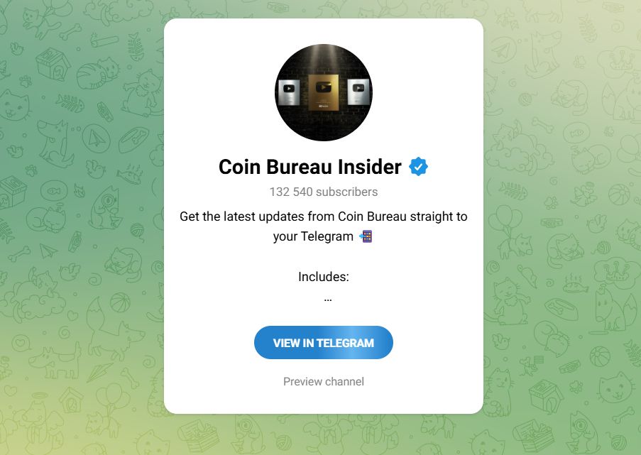 Coin Bureau Insider