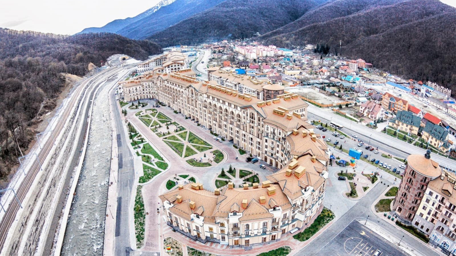 Курорт с высоты