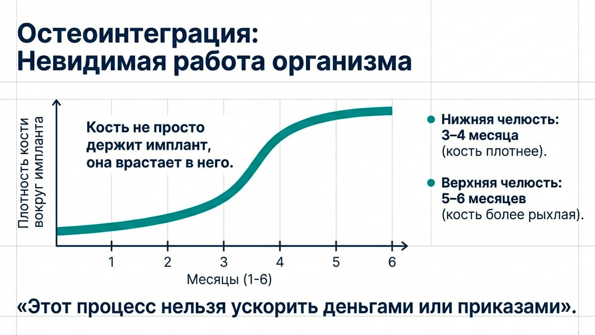 Остеоинтеграция — график