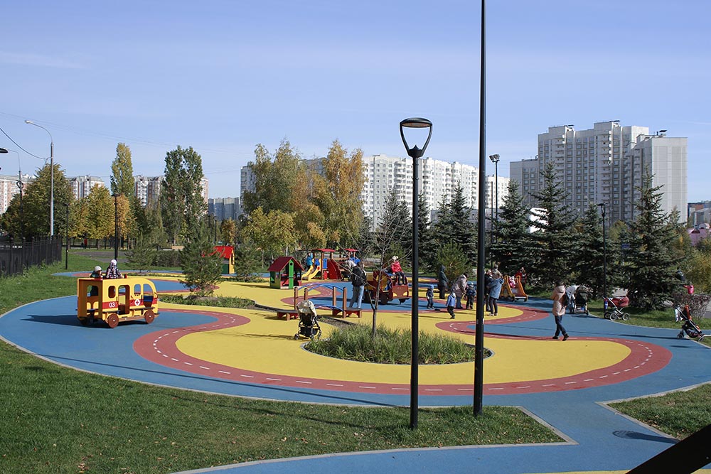 Детский ландшафтный парк южное бутово