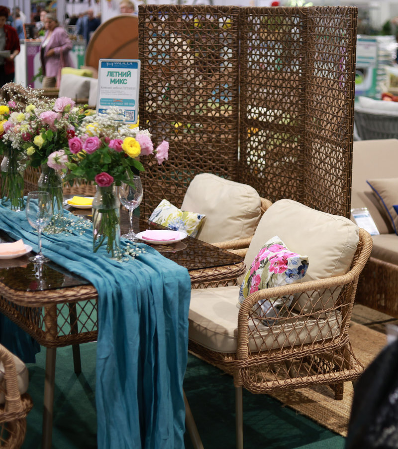 Зонирование с помощью ширм от Малакка