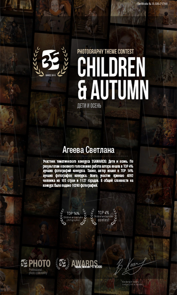 Агеева достижения