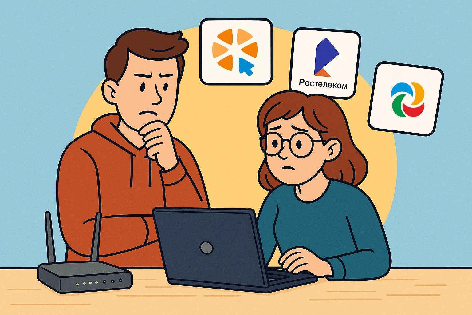 выбрать интернет-провайдера в Красноярске