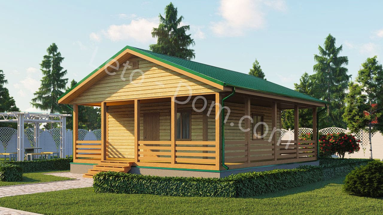 дом из бруса