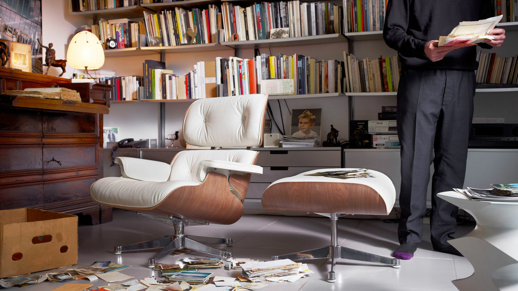 кресло eames style lounge chair