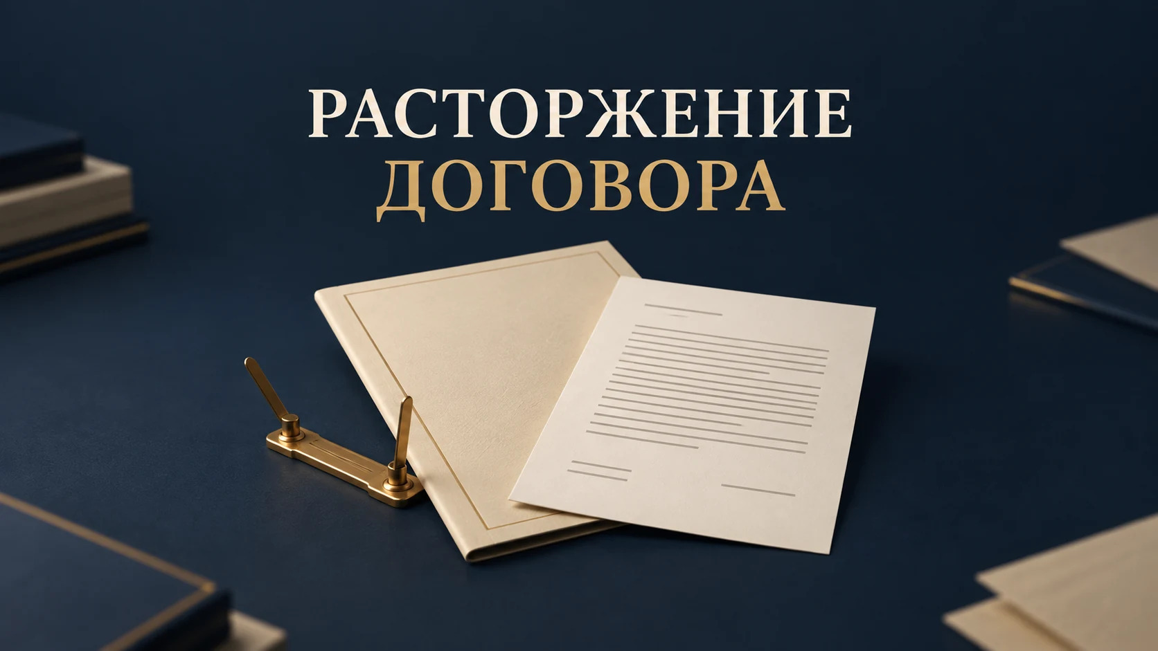 Расторжение договора: как выбрать основание и оформить прекращение обязательств