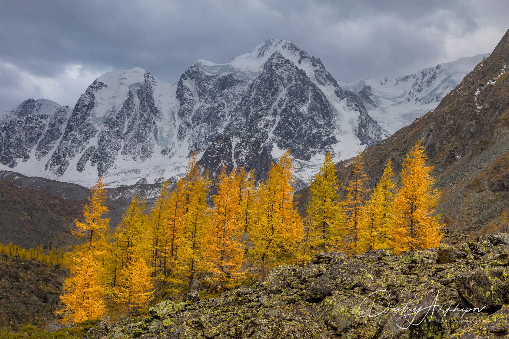 горный алтай осенью фото без фотошопа