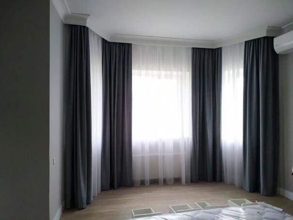 Химчистка штор под ключ