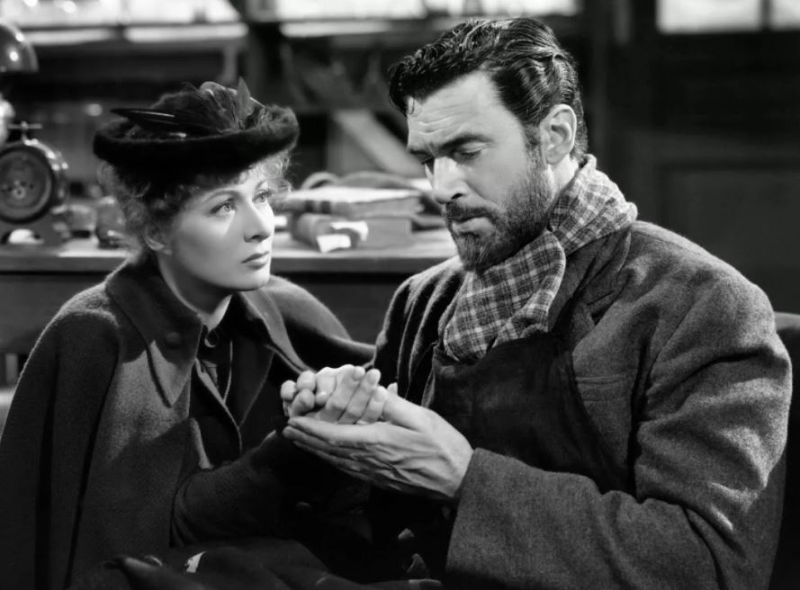 Кадр из фильма о Марии Склодовской-Кюри 1943 года   