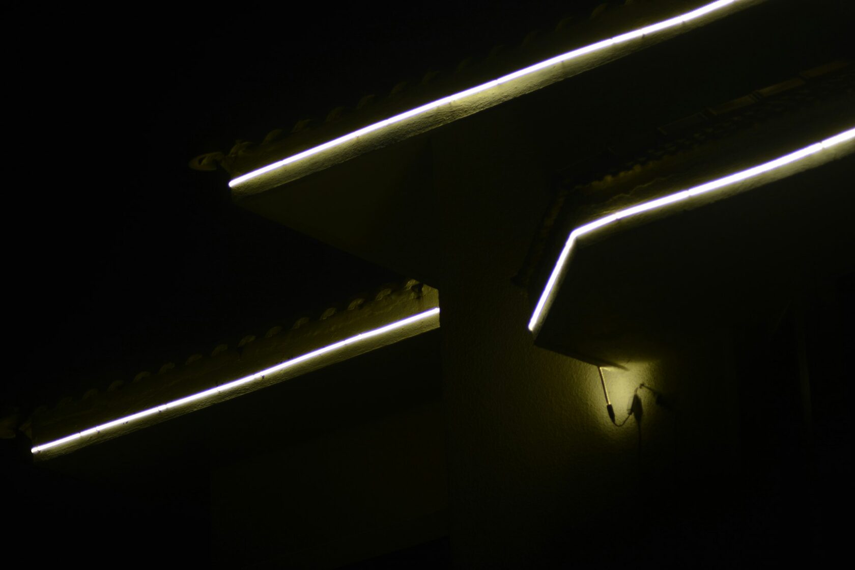 Архитектурная LED-подсветка объекта в Башкортостане